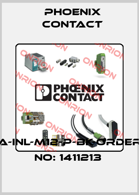 A-INL-M12-P-BK-ORDER NO: 1411213  Phoenix Contact