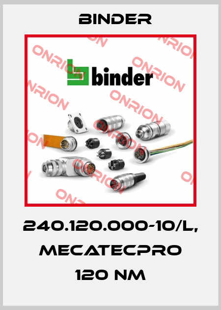 240.120.000-10/L, MecaTecPro 120 Nm Binder