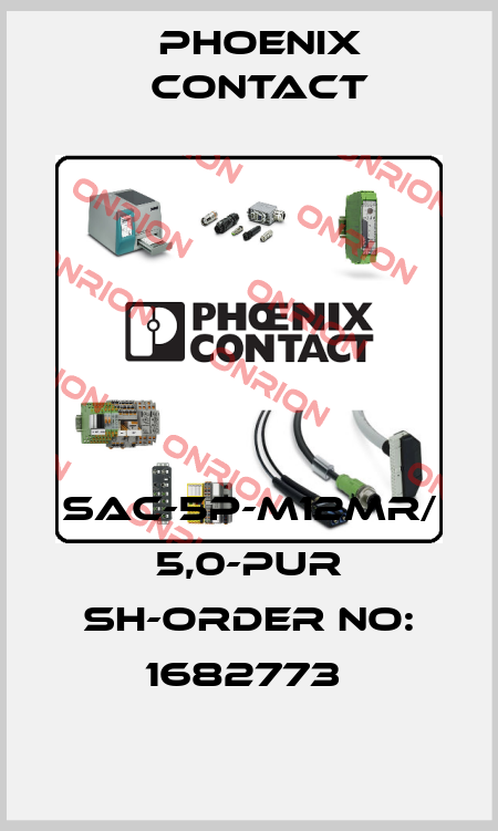 SAC-5P-M12MR/ 5,0-PUR SH-ORDER NO: 1682773  Phoenix Contact