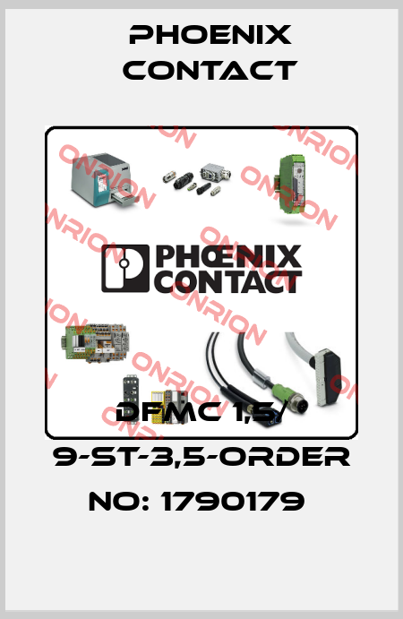 DFMC 1,5/ 9-ST-3,5-ORDER NO: 1790179  Phoenix Contact
