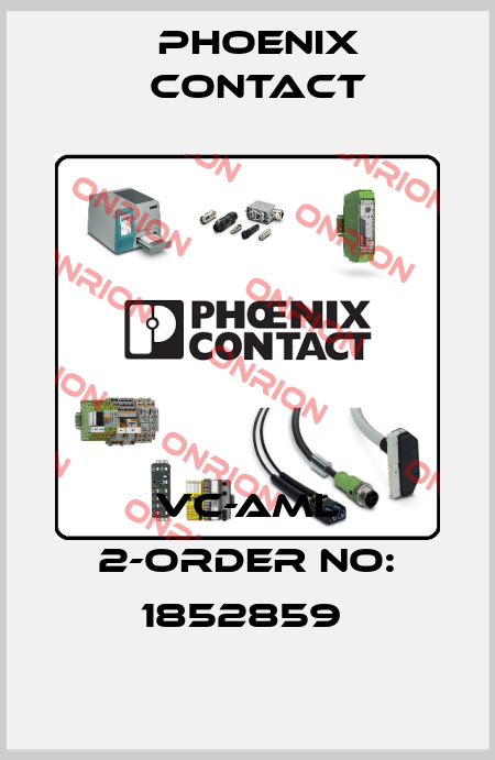 VC-AML 2-ORDER NO: 1852859  Phoenix Contact