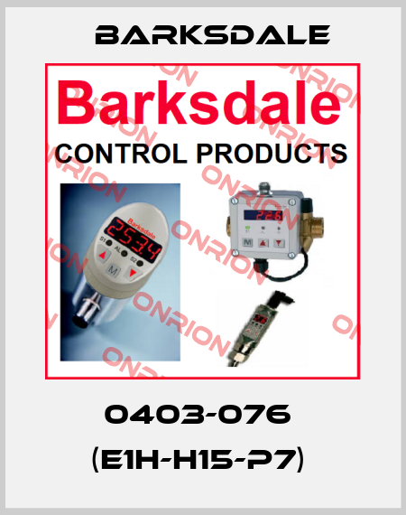 0403-076  (E1H-H15-P7)  Barksdale