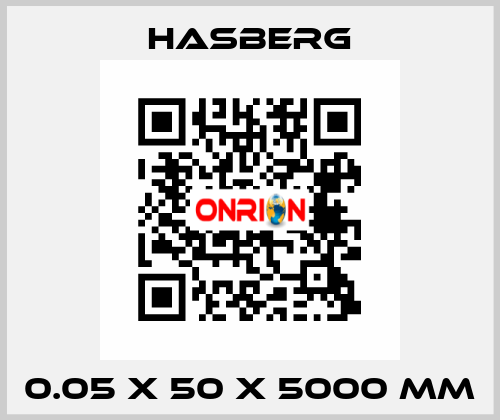 0.05 X 50 X 5000 MM Hasberg