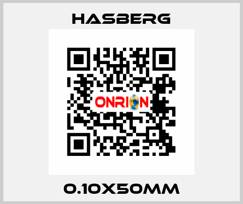 0.10X50MM Hasberg