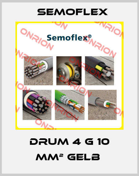 Drum 4 G 10 mm² gelb  Semoflex
