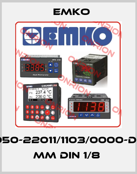 ESM-4950-22011/1103/0000-D:96x48 mm DIN 1/8  EMKO