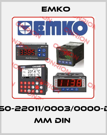 ESM-7750-22011/0003/0000-D:72x72 mm DIN  EMKO