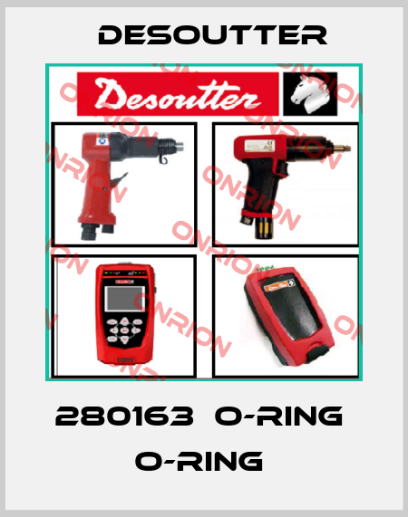 280163  O-RING  O-RING  Desoutter