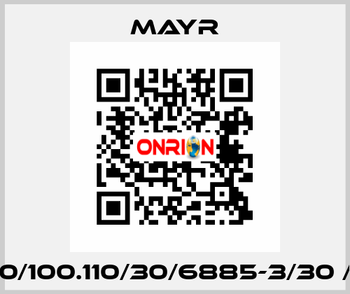 0/100.110/30/6885-3/30 / Mayr