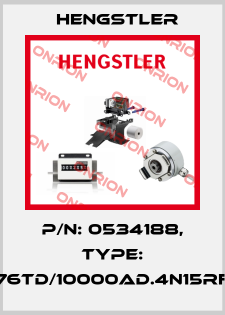 p/n: 0534188, Type: RI76TD/10000AD.4N15RF-C Hengstler