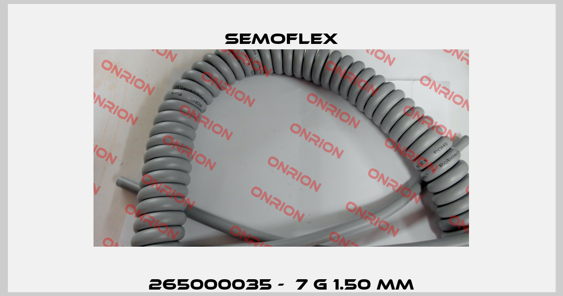265000035 -  7 G 1.50 mm Semoflex