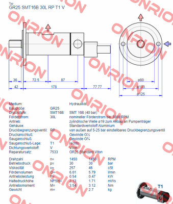 GR25 SMT 16B 30L RP T1 V Settima