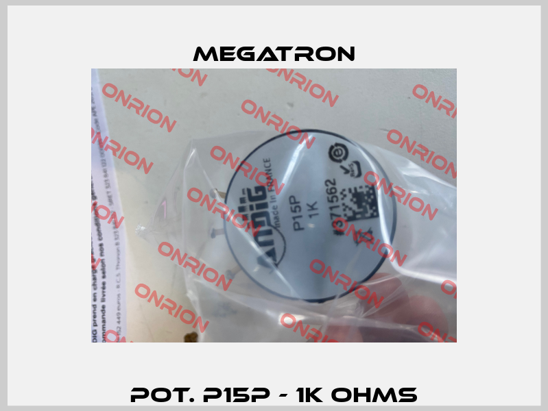 POT. P15P - 1K OHMS Megatron