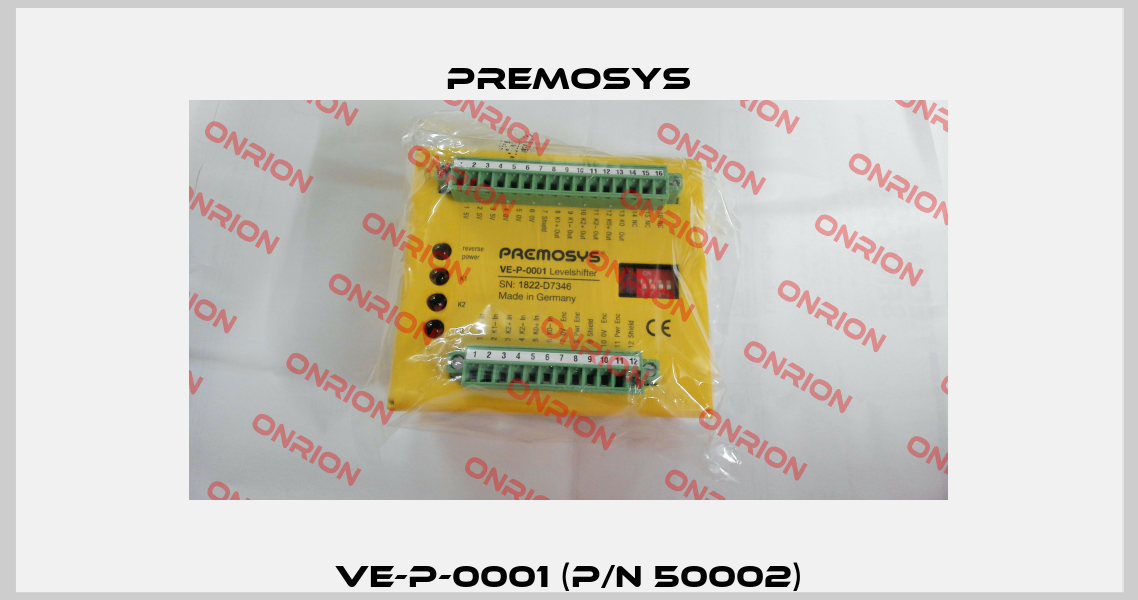 VE-P-0001 (P/n 50002) PREMOSYS
