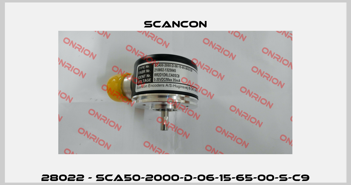28022 - SCA50-2000-D-06-15-65-00-S-C9 Scancon