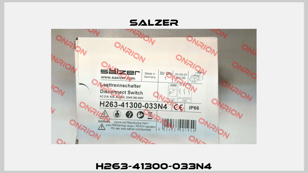 H263-41300-033N4 Salzer
