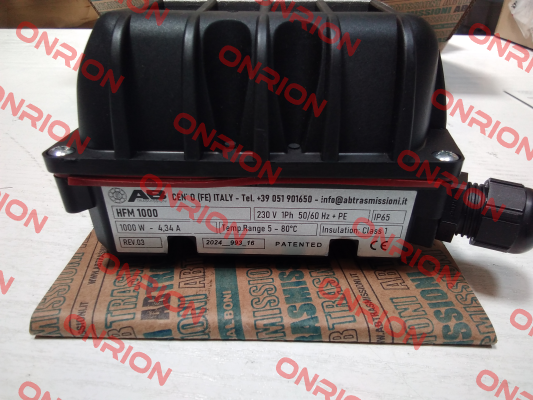 HFM 1000 AB Trasmissioni