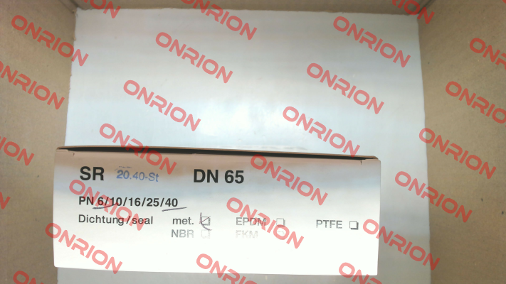 9800001730 // SR 20.40-St DN65 PN6-40 Ritag