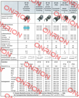 465.021.000 / TH465021000 Tschudin Heid