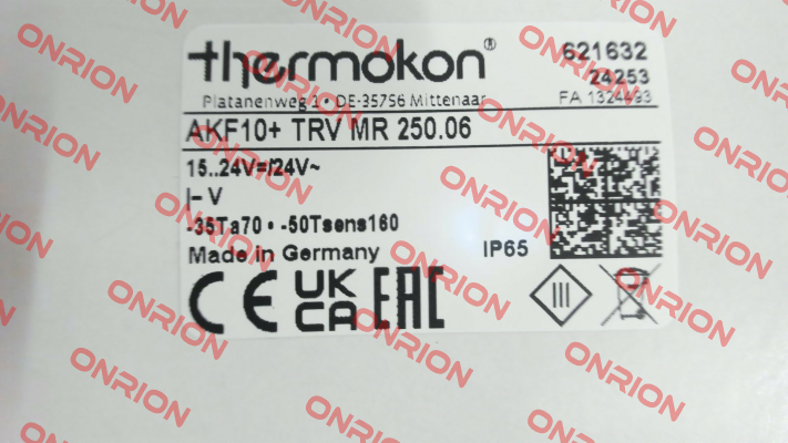 AKF10+ TRV MR 250.06 Thermokon