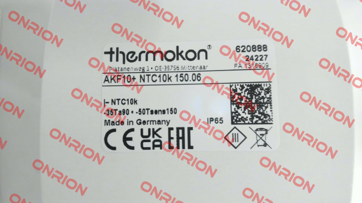 AKF10+ NTC10k 150.06 Thermokon