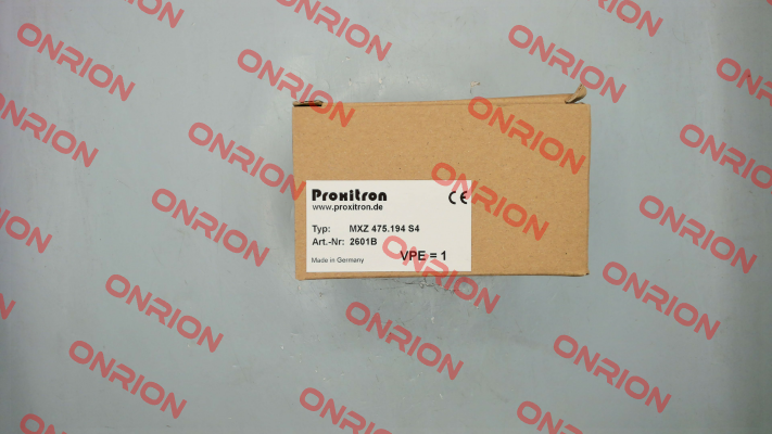 2601B  MXZ 475.194 S4 Proxitron