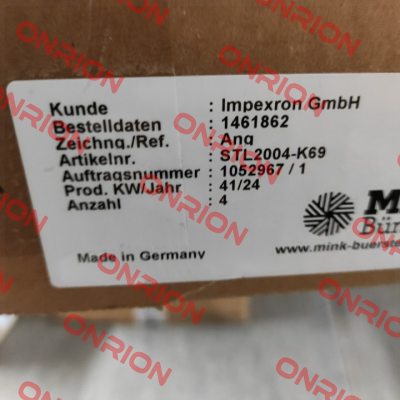 STL2004-K69 Mink Bürsten
