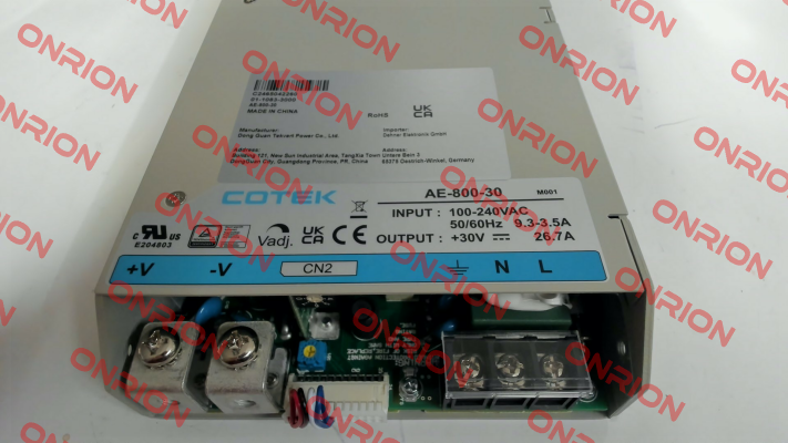 AE-800-30 Cotek