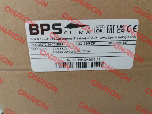 VEN030127 Bps Tecnologie