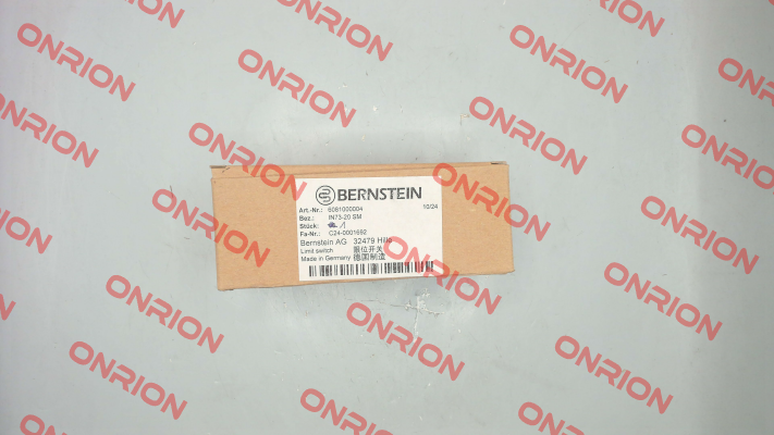 P/N: 6081000004, Type: IN73-20 SM Bernstein