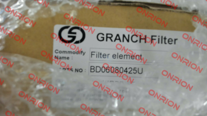 P/N:BD06080425U GRANCH FILTER