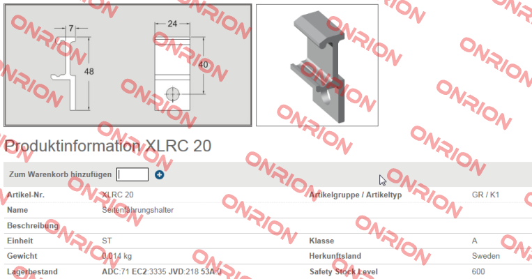 XLRC 20 FlexLink