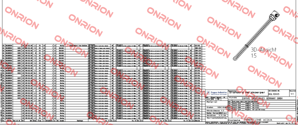 EHK 400V 1500W AISI-316L 330/63+131945 ELTRA HILZINGER