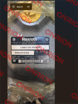 R902474765 / AA10 VSO 71 DFR/31R-VPA42N00 Rexroth
