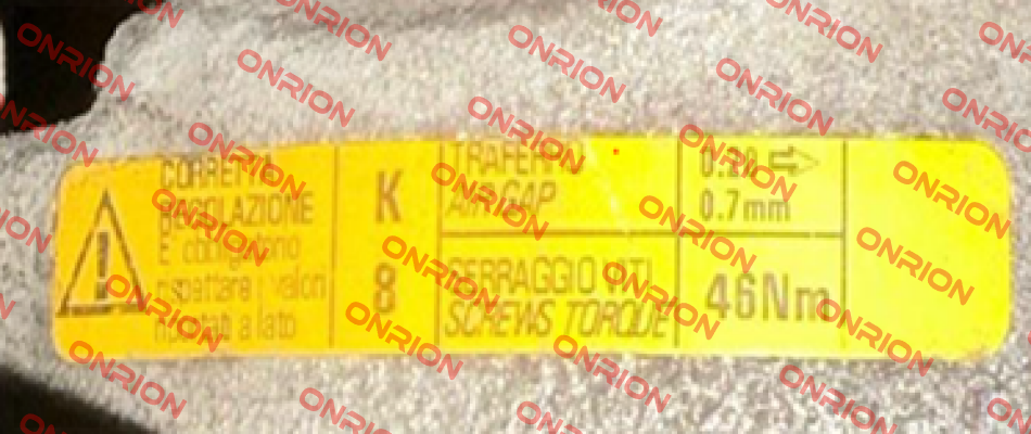 DC V230 AC-K8 Freno