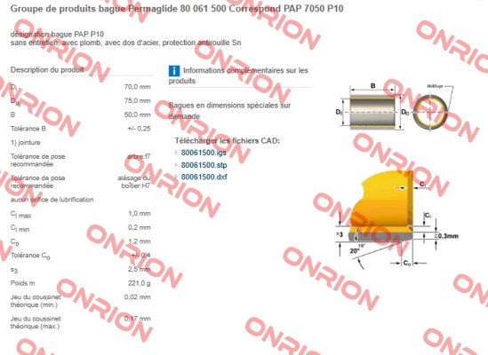 80061500 Permaglide