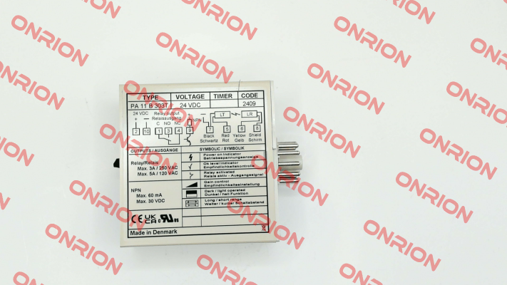 p/n: 8838, Type: PA 11 B 303T Telco