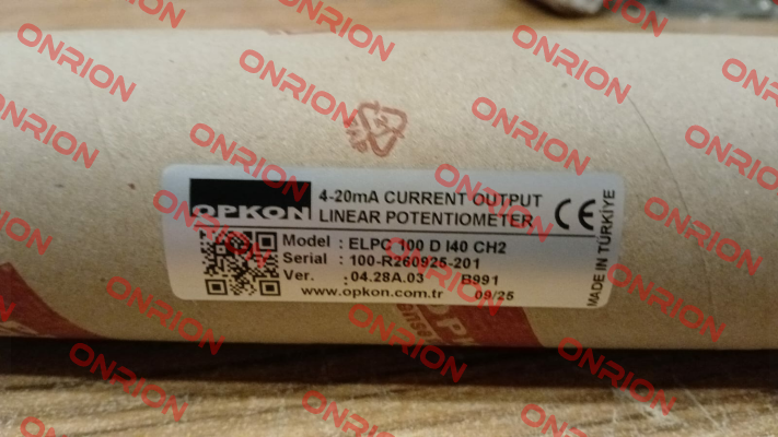 ELPC 100 D I40 CH2 RD Opkon