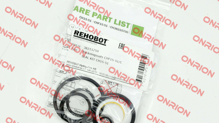 38215750 - seal kit for  CH 38/215700 Rehobot