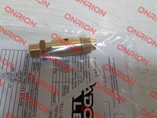 VSPV1/4/TW1 1/4" PADOVAN VALERIO
