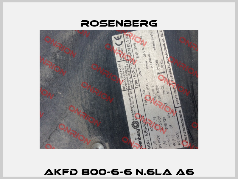 AKFD 800-6-6 N.6LA A6 Rosenberg