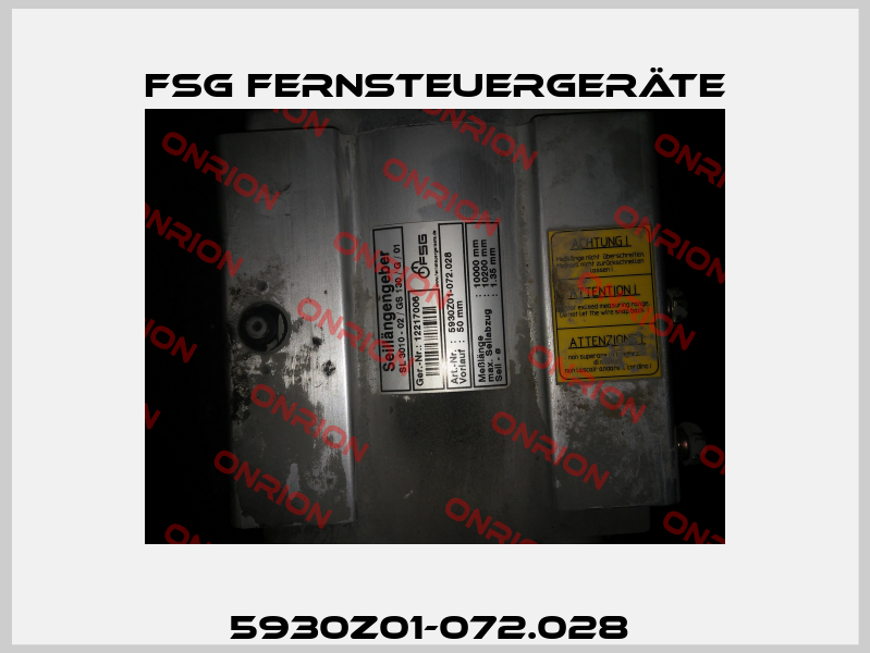 5930Z01-072.028  FSG Fernsteuergeräte