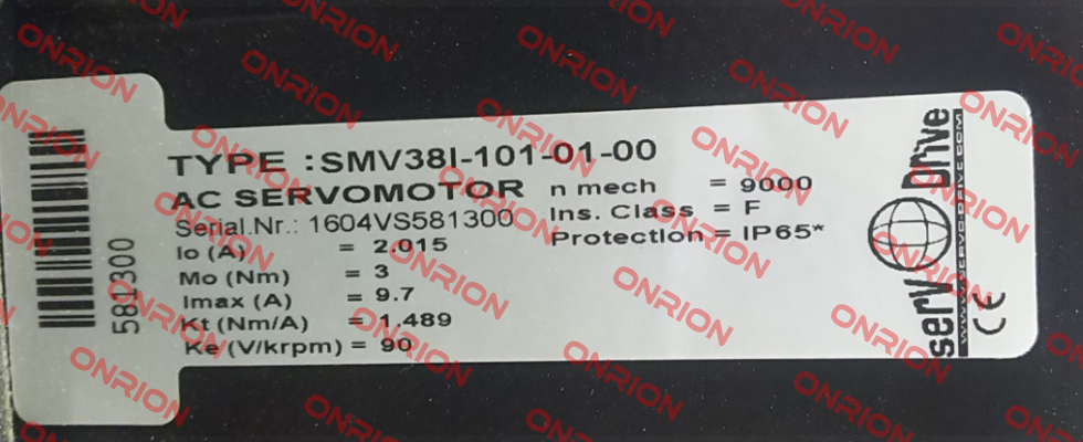 SMV38I-101-01-00 Servotecnica