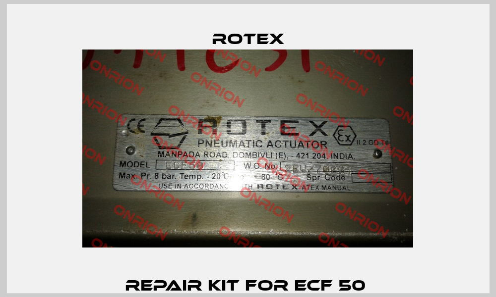 Repair kit for ECF 50  Rotex