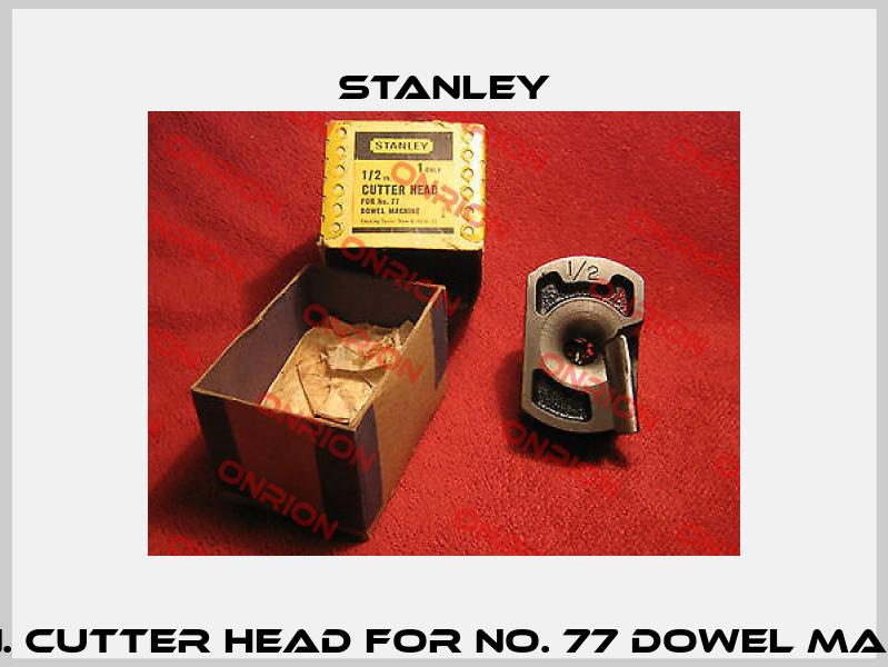 5/16 In. Cutter Head For No. 77 Dowel Machine  Stanley