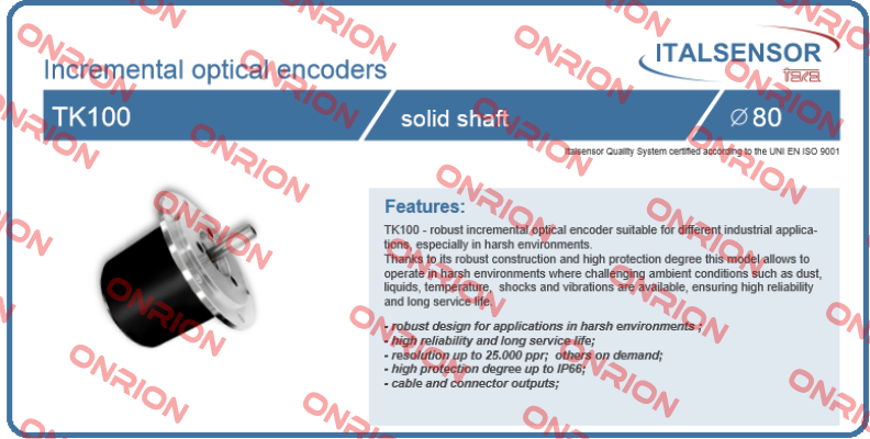 1E2A110B Italsensor / Tekel
