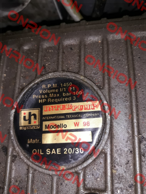Type W 98 Interpump
