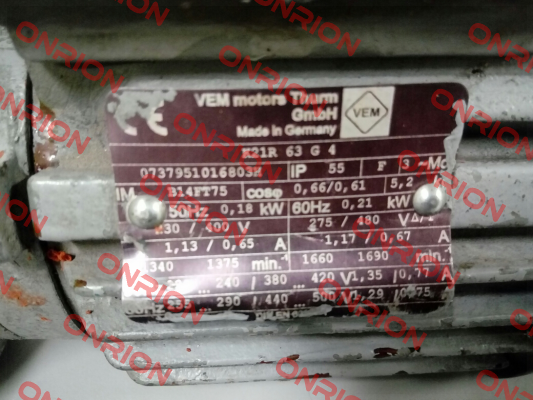 DM-4-B14K-0,18-63-A-Z0  AC Motoren