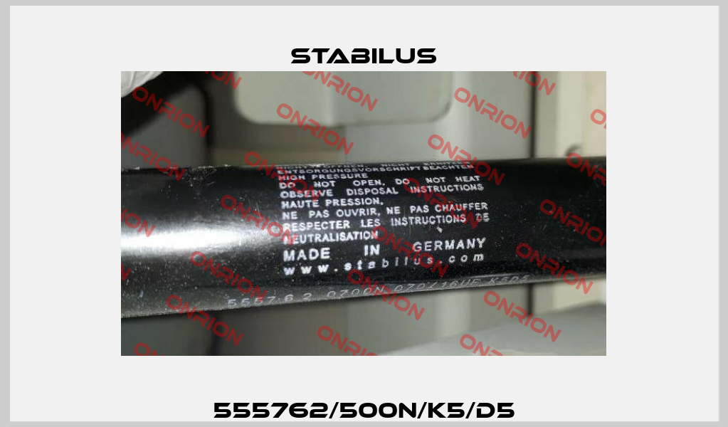 555762/500N/K5/D5 Stabilus