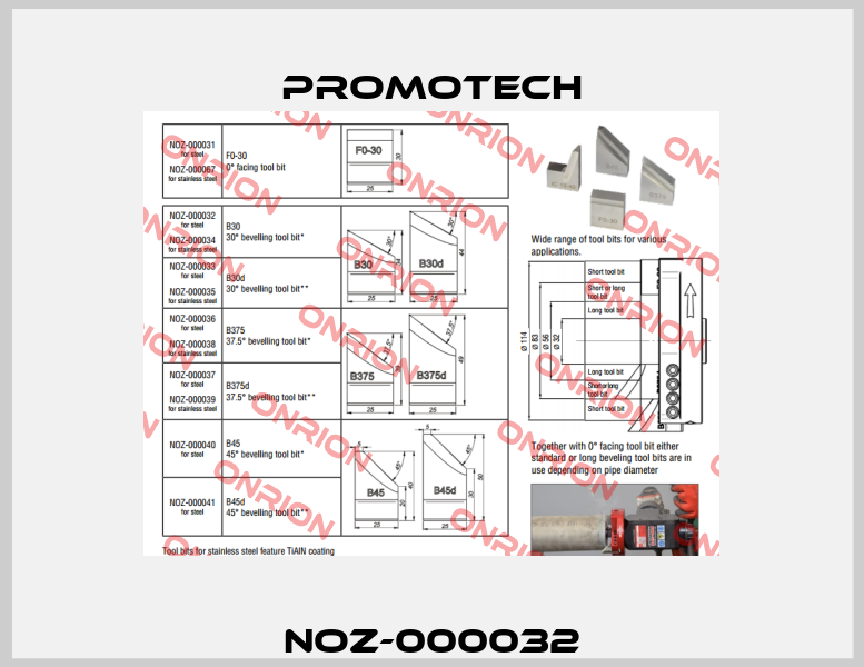 NOZ-000032 Promotech